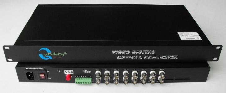 监控系统_16路多模光端机_16路视频光端机