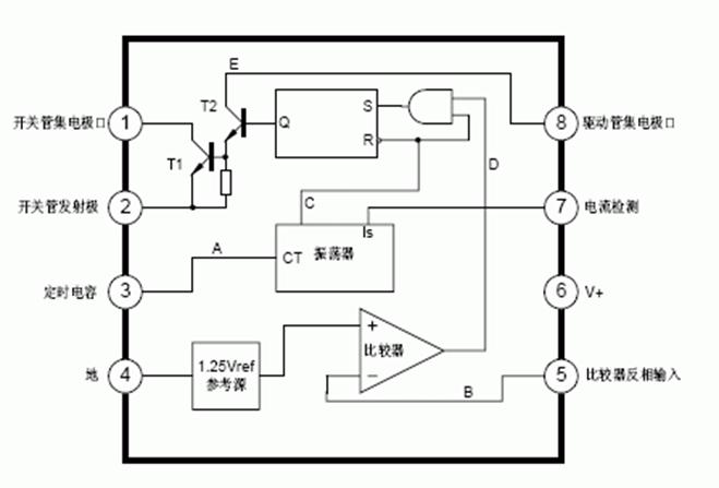 mc34063升压9v电路图_mc34063降压电路图_mc34063