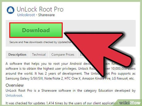 Image titled Root an Android Phone with UnlockRoot Software Step 2