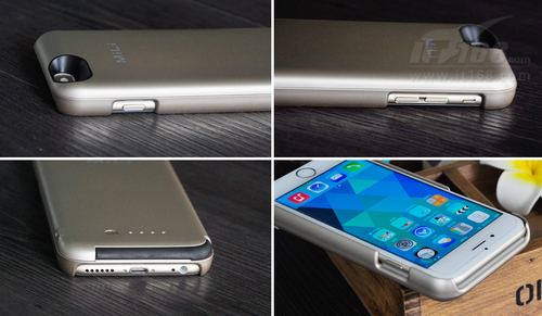 充电保护二合一 MiLi iPhone6背夹电池