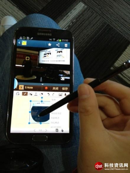 怀揣&ldquo;S Pen&ldquo;  三星旗舰机皇GALAXY Note II评测