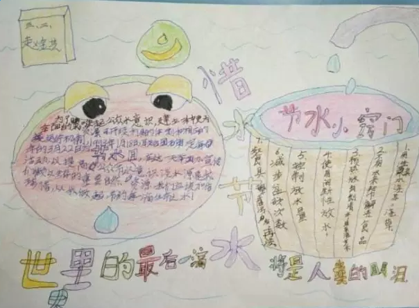 关于水的手抄报_节约用水手抄报内容_节约用水手抄报资料