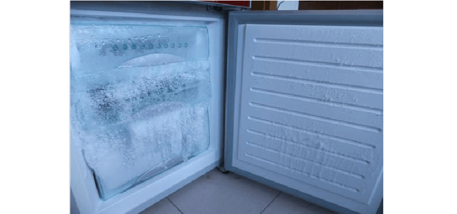 无霜冰箱冷冻室结冰么_老式冰箱冷冻室结冰_冰箱冷冻室结冰发热