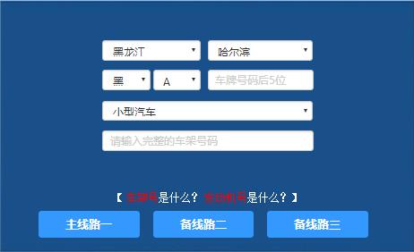 哈尔滨违章查询_哈尔滨违章记录查询_哈尔滨查询系统