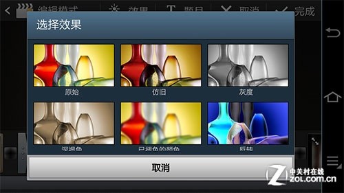 详解三星GALAXY Camera很实用的编辑功能 