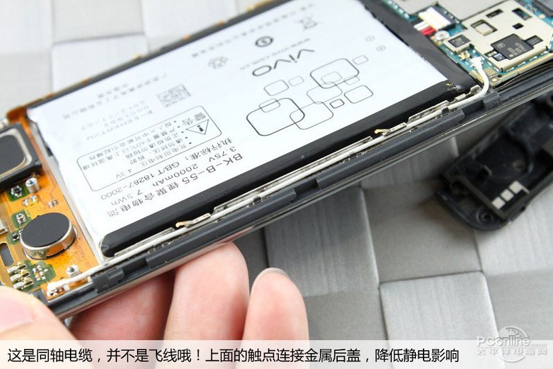 极薄工艺 步步高vivo X1拆解