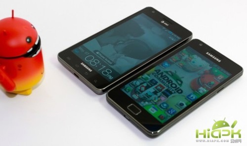 三星Galaxy SII/Infuse 4G对比简评 差距太大