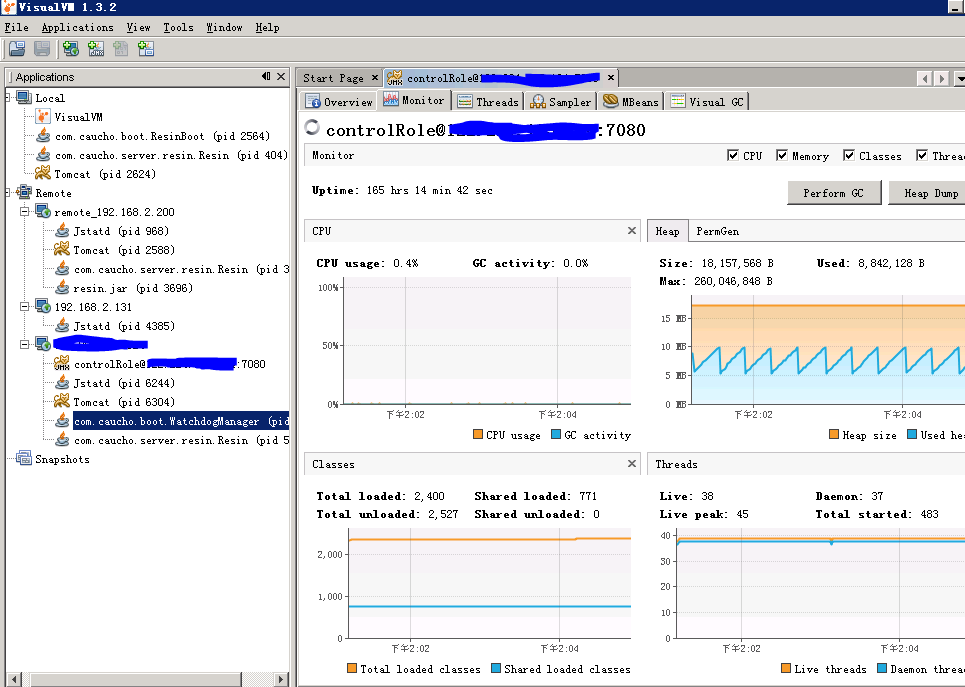 运用Jconsole监控JVM - zhuzhu - 五事九思 （大连Linux主机维护）
