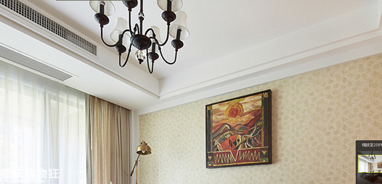 家用风管机装修效果图_风管机吊顶效果图_风管机吊顶