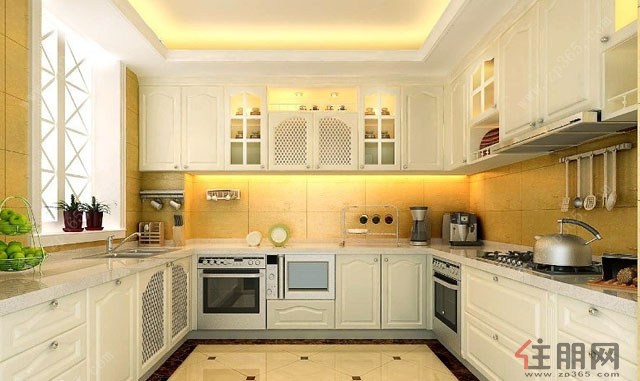 嵌入式微波炉装修图_嵌入式微波炉橱柜_橱柜微波炉效果图