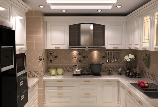 嵌入式微波炉橱柜_嵌入式微波炉装修图_橱柜微波炉效果图