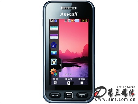 三星手机: 最新全触屏手机 三星S5230C倡导乐触理念