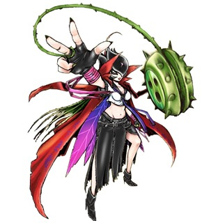 番长刺钉兽_番长百合兽_数码宝贝太一与花仙兽x