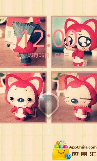 阿狸手机主题_阿狸桌面主题_可爱阿狸手机桌面主题