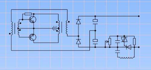 电子捕鱼机电路图_场管自激电鱼机电路图_电鱼机电路图工作原理