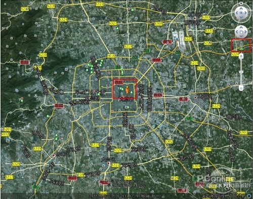 谷歌地球怎么用——拖动小人