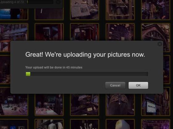 上传并编辑照片