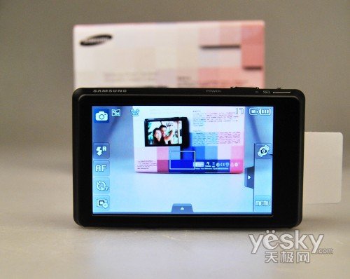 时尚双屏 自拍利器 三星ST550首测图赏