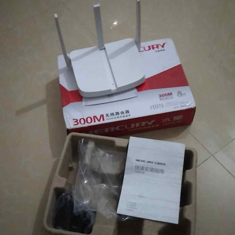 Mercury MW300R路由器的初始管理员密码是什么