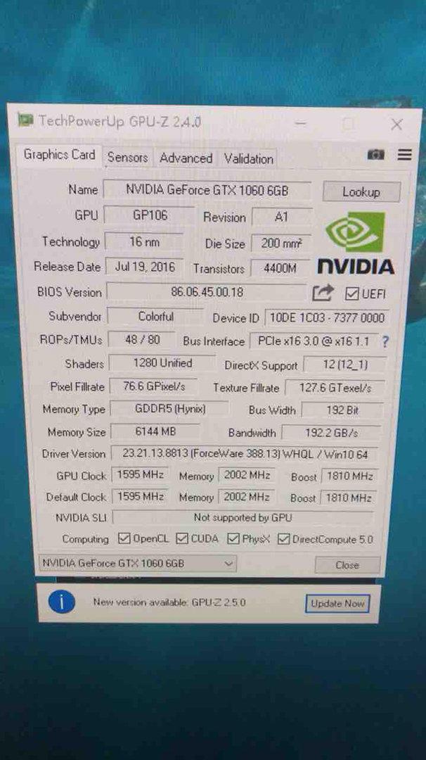 1060怎么看显卡体质_1060怎么看显卡体质