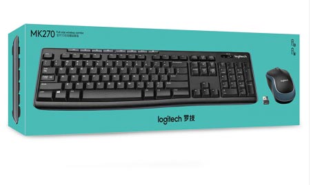 罗技mk270键盘怎么安装