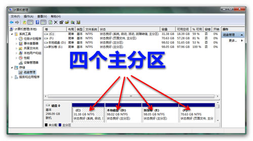 电脑怎么分区硬盘分区_电脑怎么分区硬盘分区