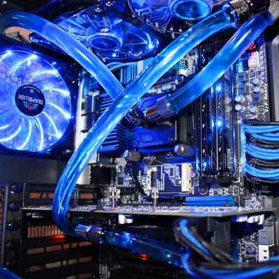 电脑散热器和cpu连接中间不用导热硅胶可以吗?_电脑cpu水冷散热器_电脑cpu散热器