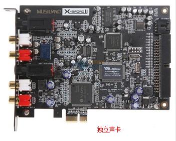 电脑主机声卡在哪里