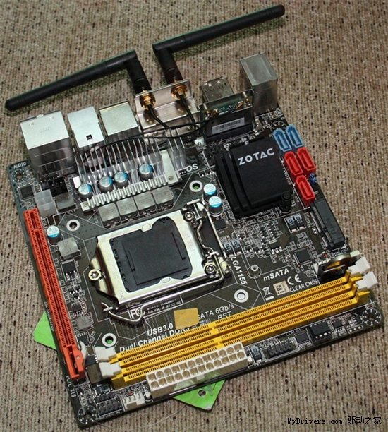 索泰三款Mini-ITX 7系主板亮相CES