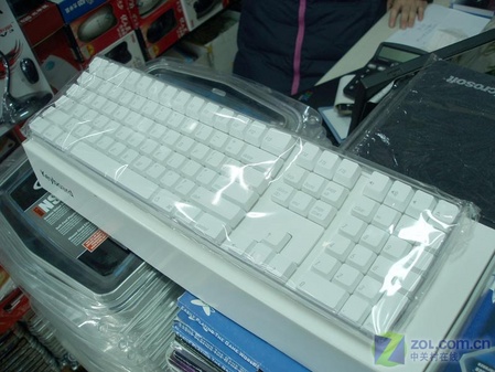 带质保 罕见盒装纯白色苹果键盘到货 
