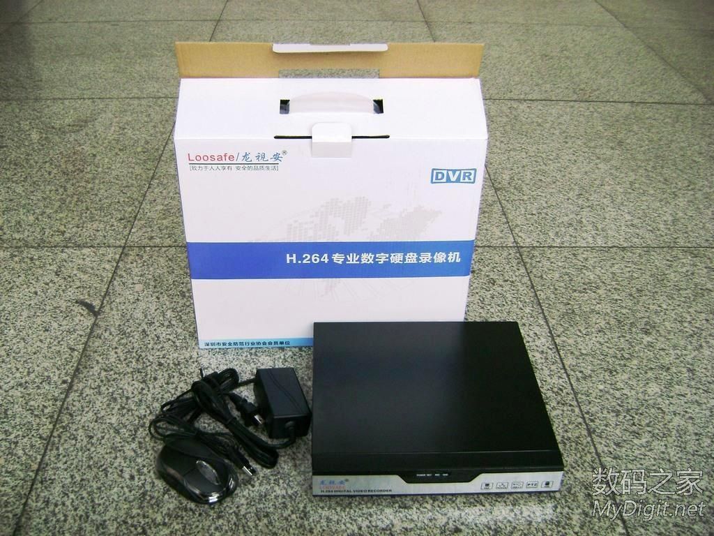 4路网络硬盘录像机安装