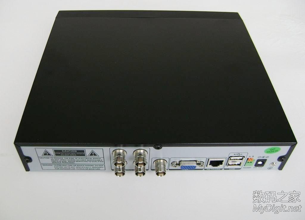 4路网络硬盘录像机安装