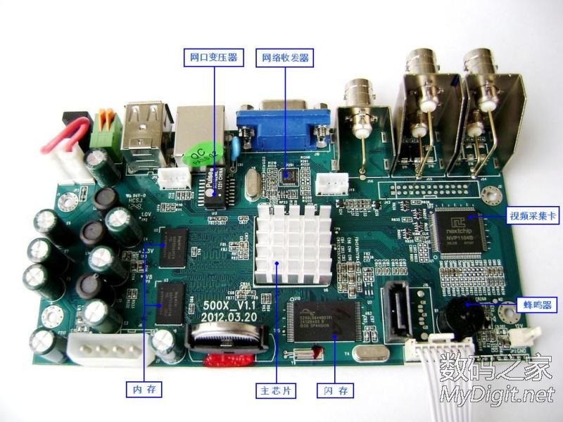 4路网络硬盘录像机安装