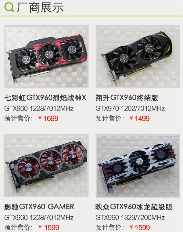 960公版显卡长什么样