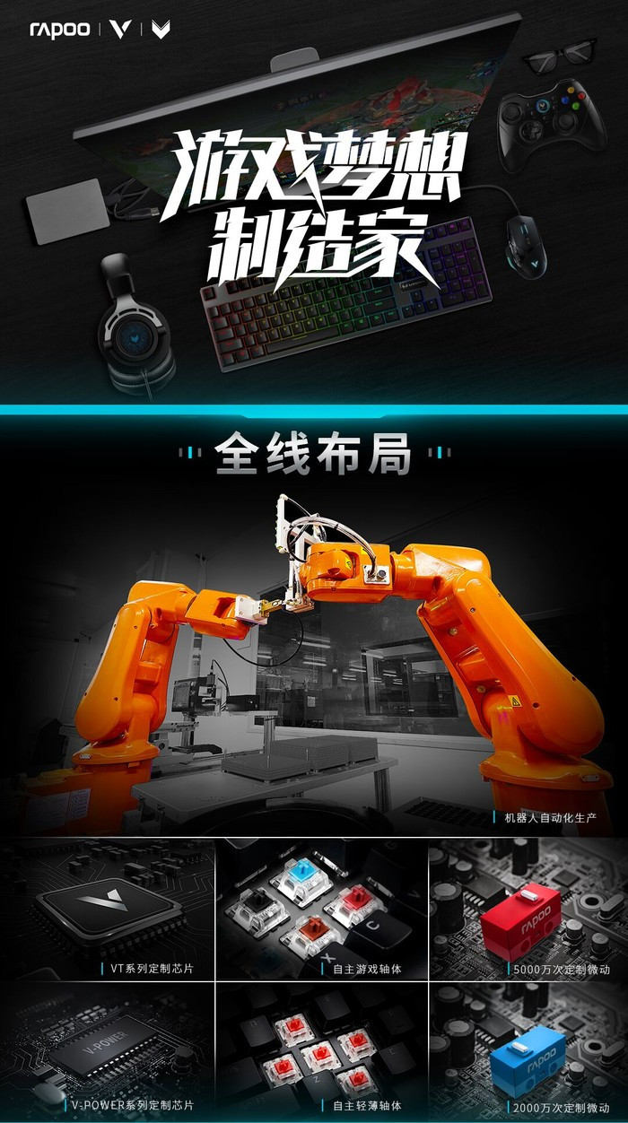 雷柏鼠标大全