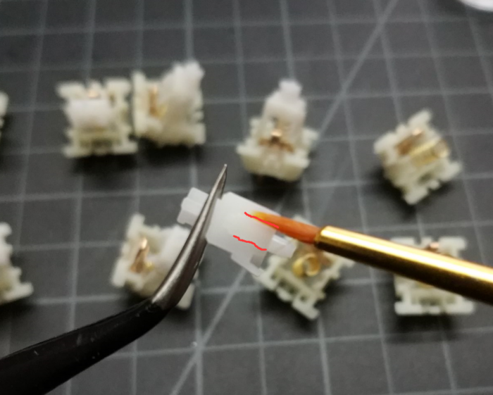 机械键盘加润滑油