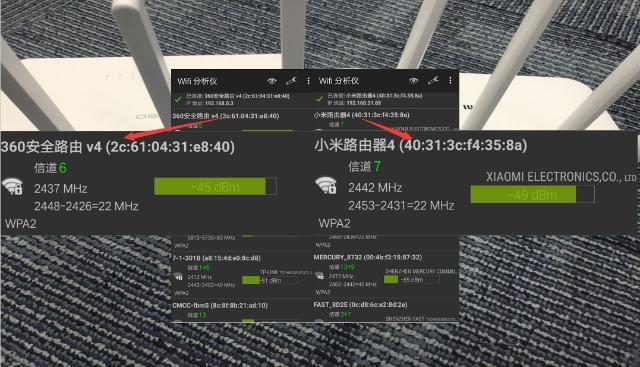 小米路由器360路由器