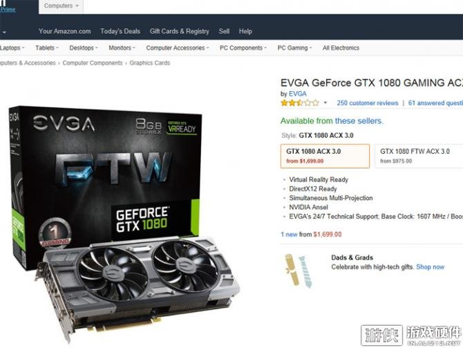 为什么1080显卡没货