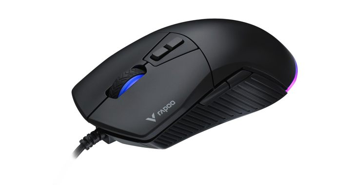 轻量模块DIY 雷柏V360模块化幻彩RGB游戏鼠标上市