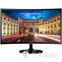 #本站首晒# 1800R曲率更弯曲的视界:三星 C27F390F 27英寸曲面液晶显示器使用报告