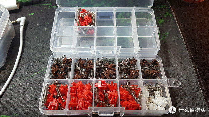 CHERRY 樱桃 G80-3000 黑色茶轴 机械键盘更换轴心弹簧全记录