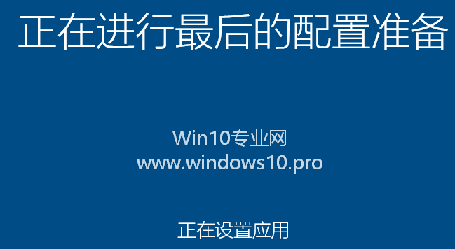 Win10安装全攻略,安装过程图文详解:正在进行最后的配置准备