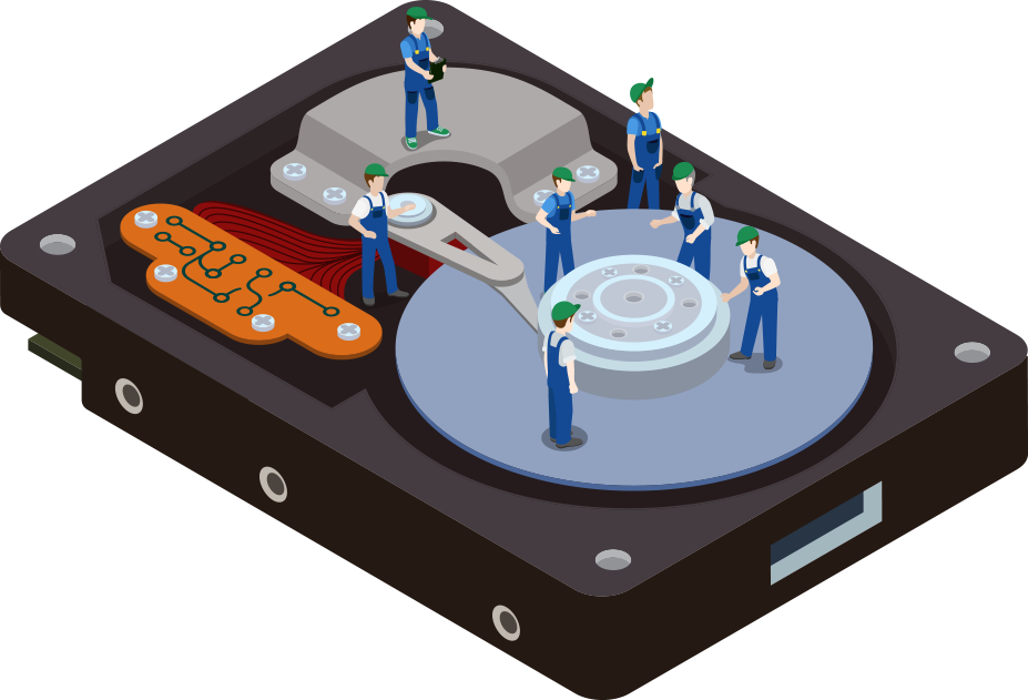 硬盘数据恢复;硬盘开盘数据恢复