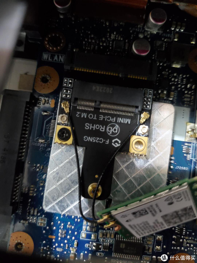 转接卡安装就绪