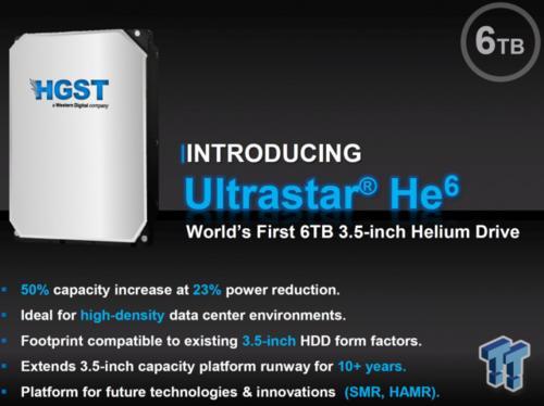 HGST推氦硬盘：用于液体冷却服务器