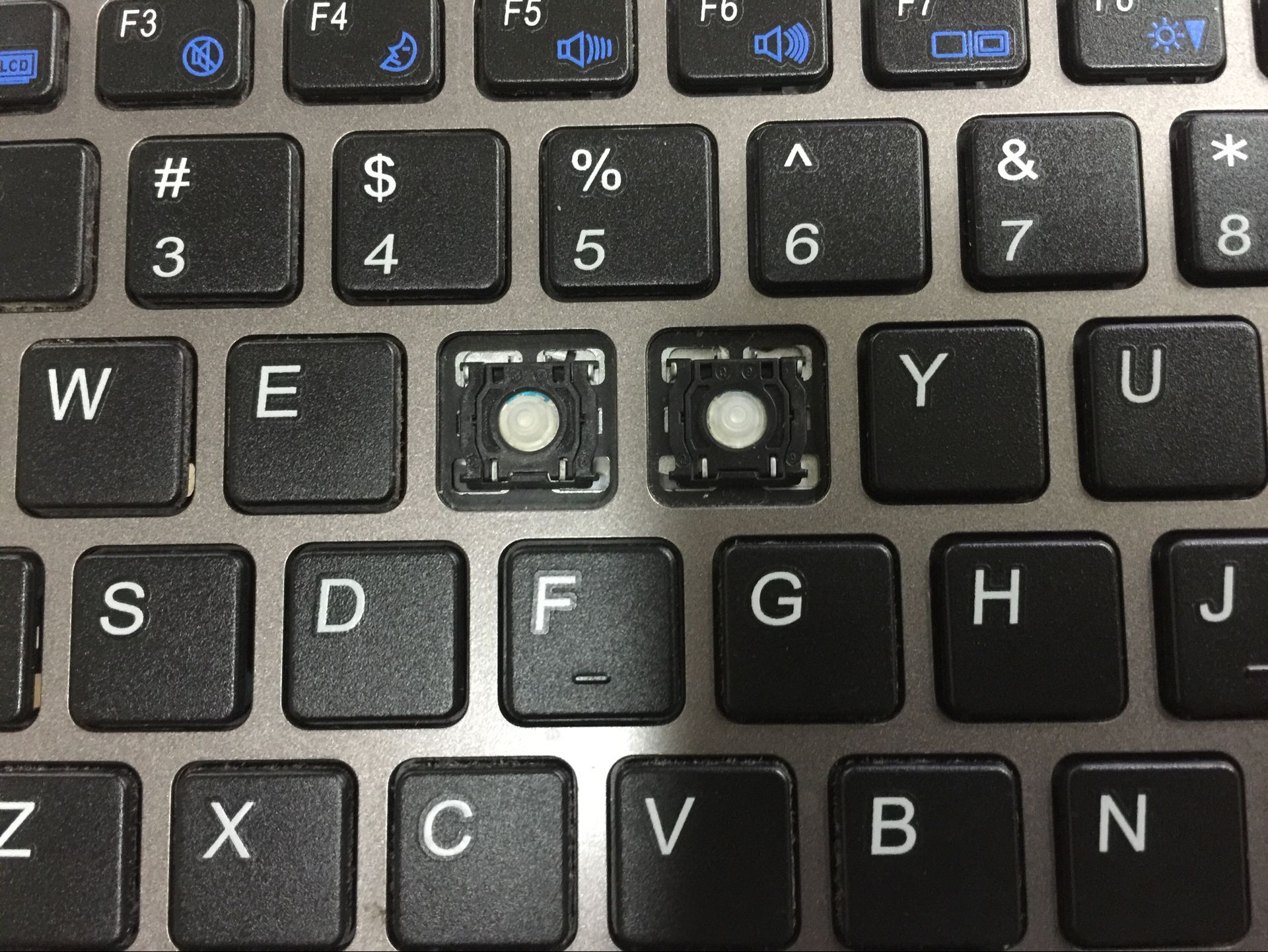 笔记本键盘d键z键失灵_笔记本电脑连键_numpad1笔记本是哪个键