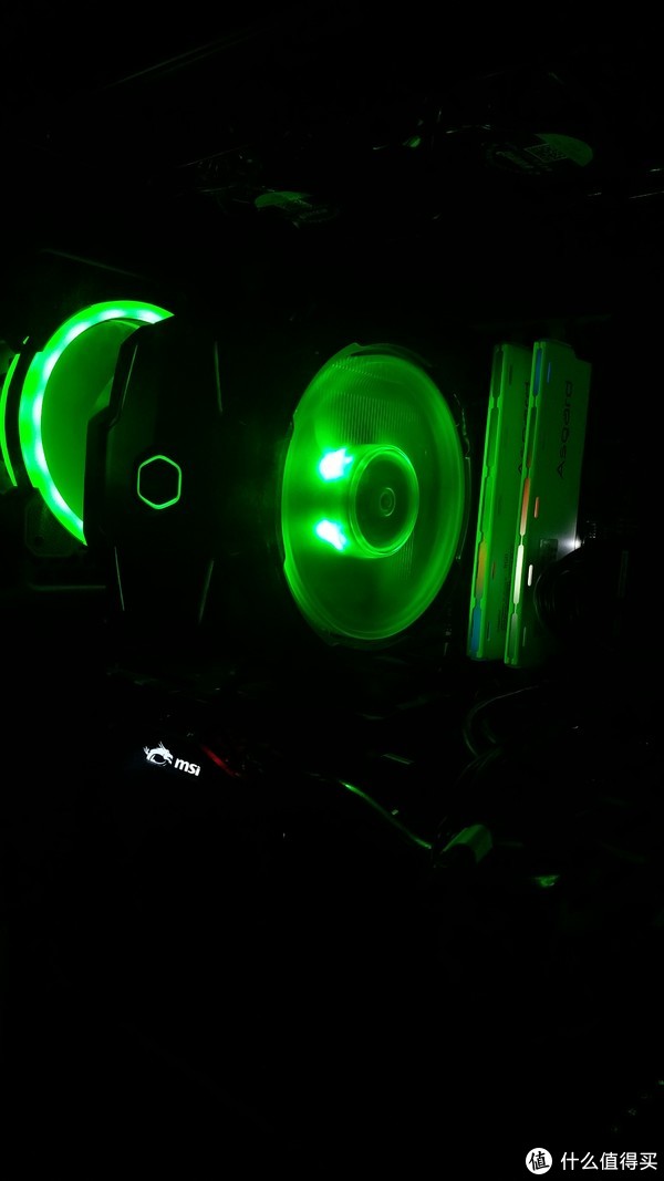 cpu散热器加灯