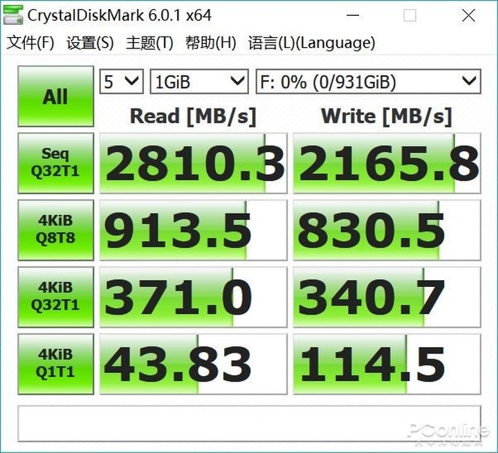 机械硬盘4k写入才1m