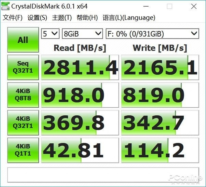 机械硬盘4k写入才1m