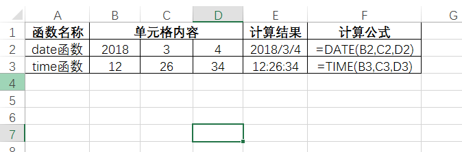 excel中计算日期和今天